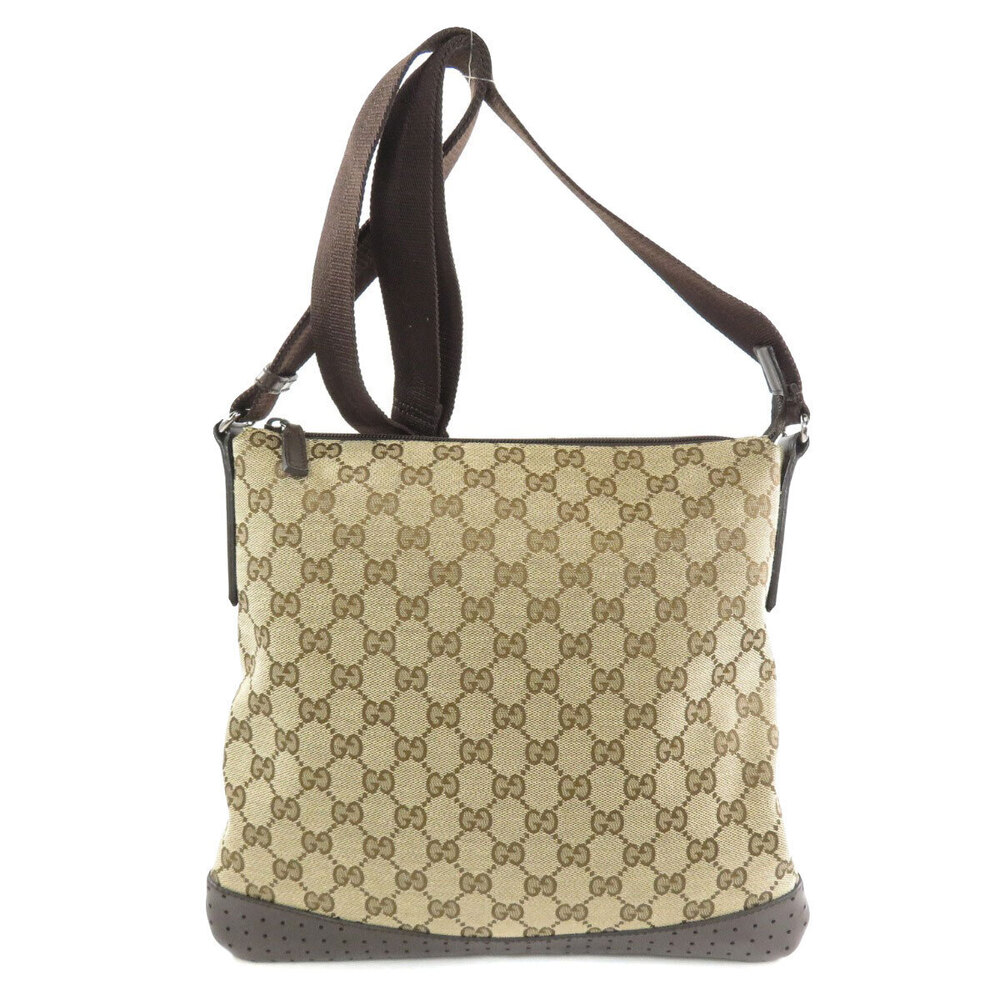 Gucci Brown shoulder bag GG canvas